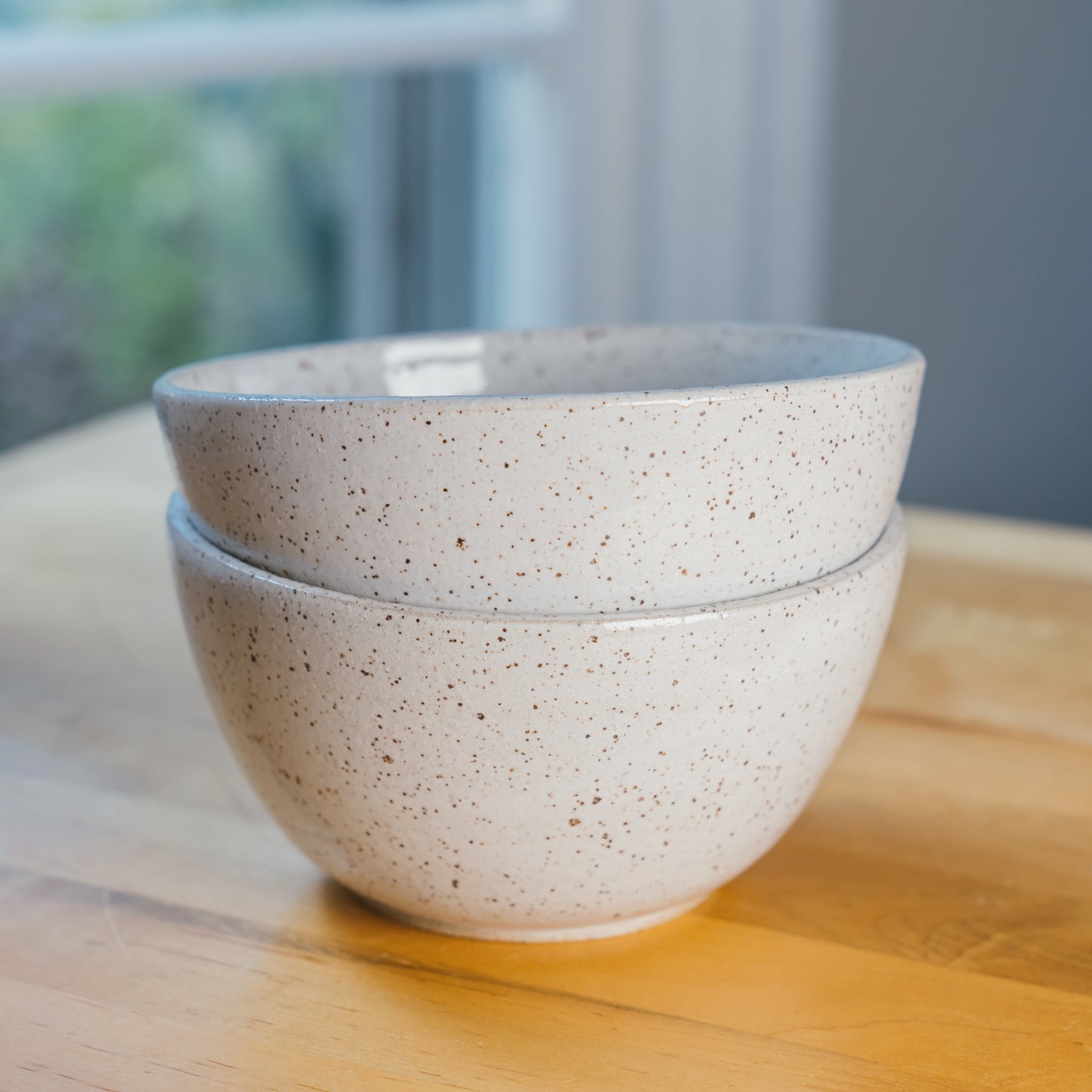 White Cereal Bowls (Set of 2)