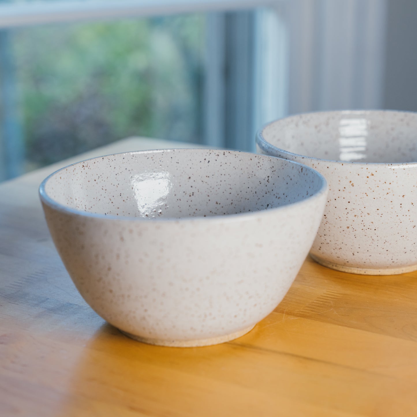 White Cereal Bowls (Set of 2)