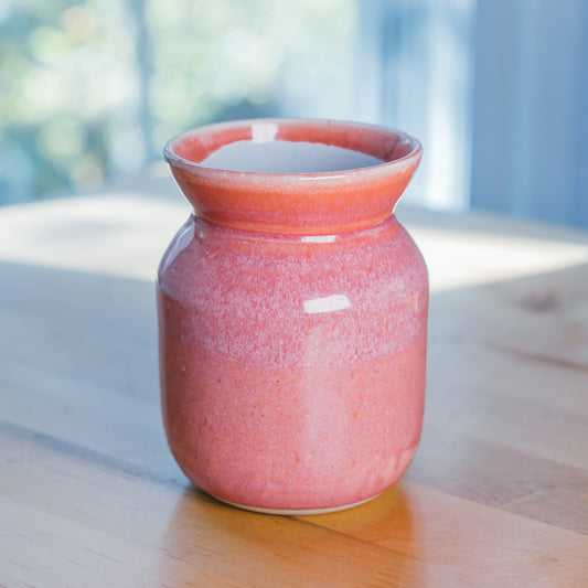 Pink Mason Jar Tumbler