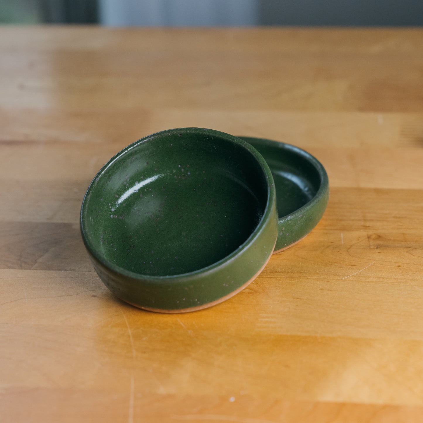 Forest Green Trinket Dish 1