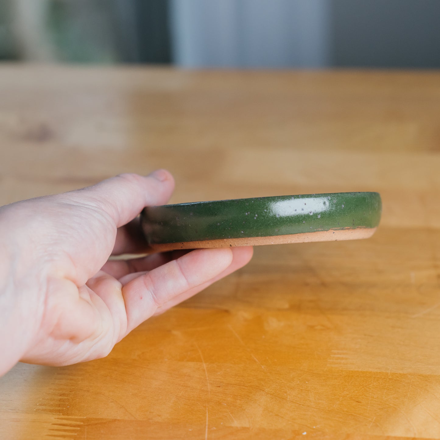 Forest Green Trinket Dish 2