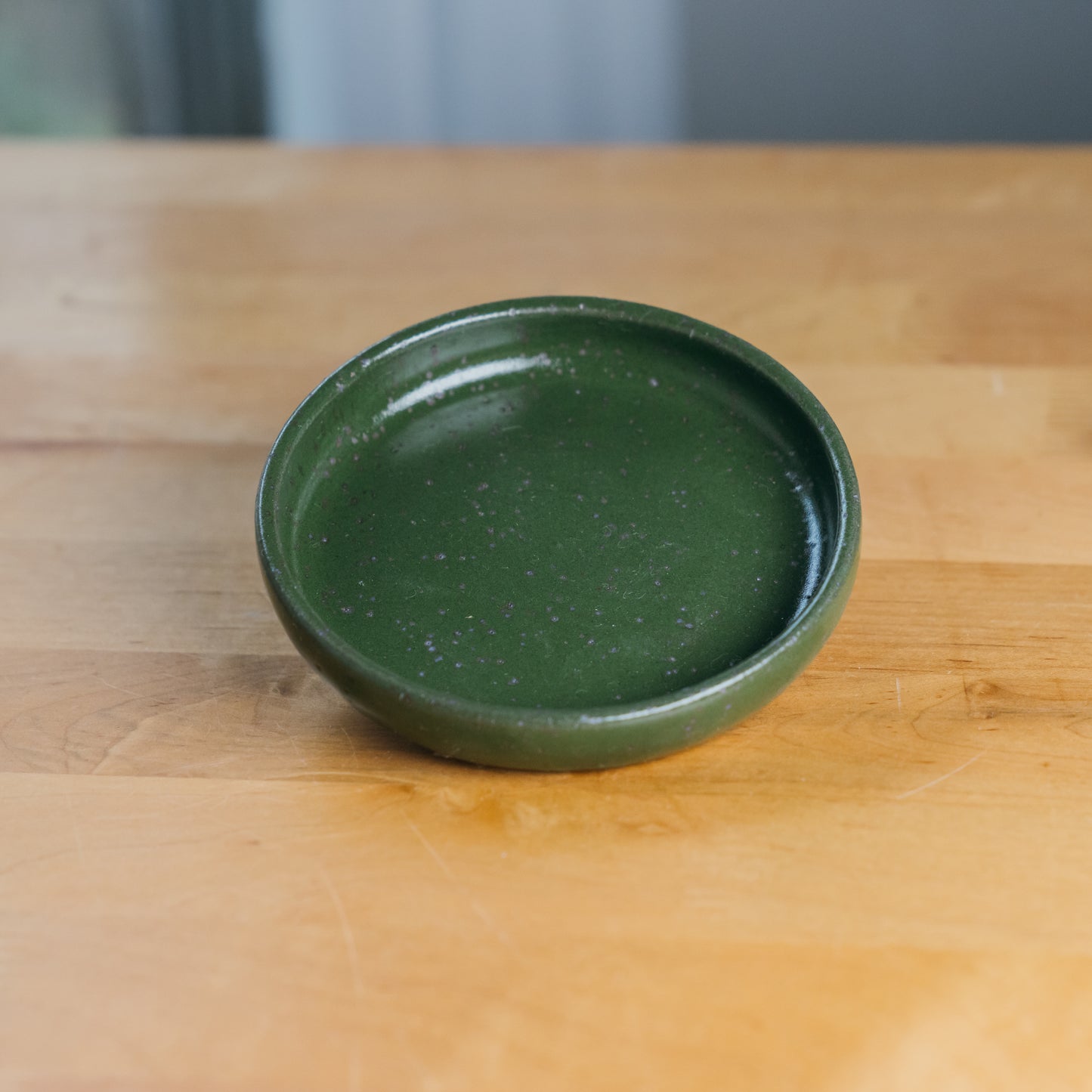 Forest Green Trinket Dish 2