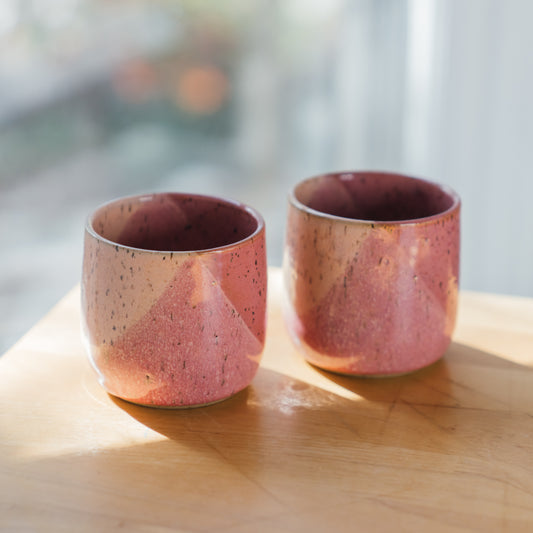 Raspberry Sherbet Cups (Set of 2)