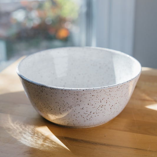 Medium White Serving Bowl