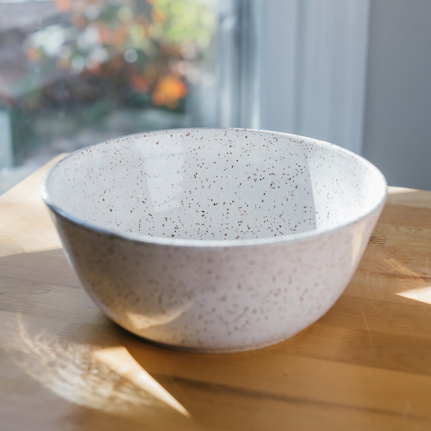 Medium White Serving Bowl