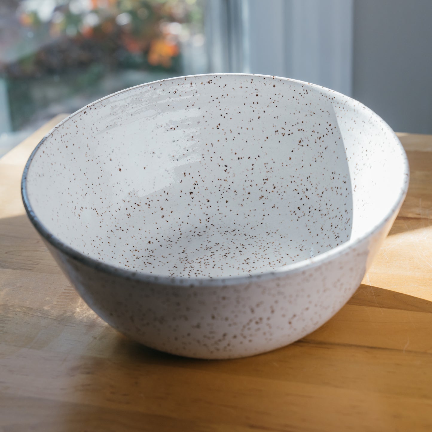 Medium White Serving Bowl