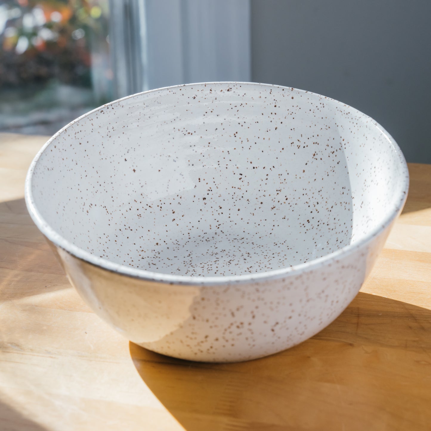 Medium White Serving Bowl