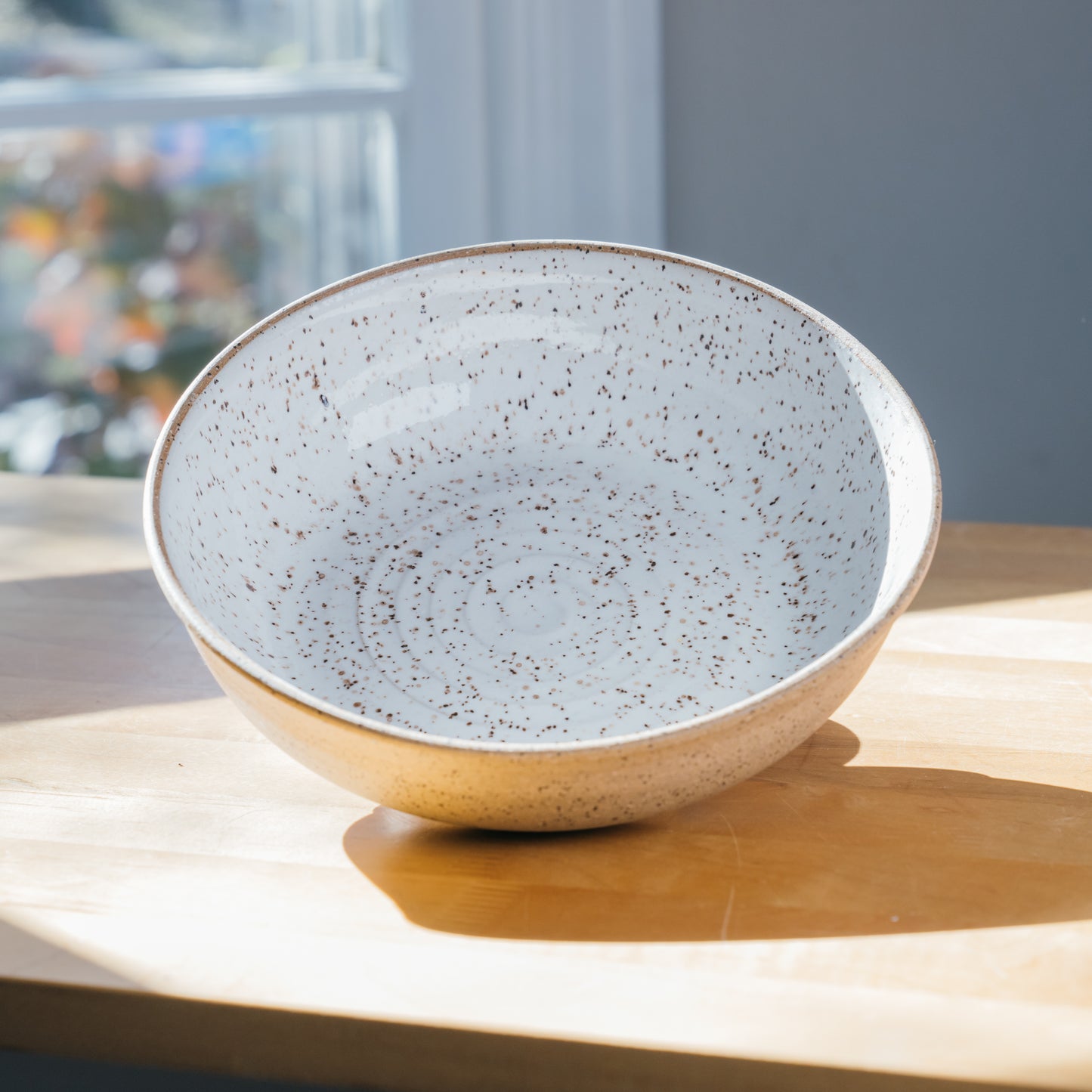 Small White Serving Bowl