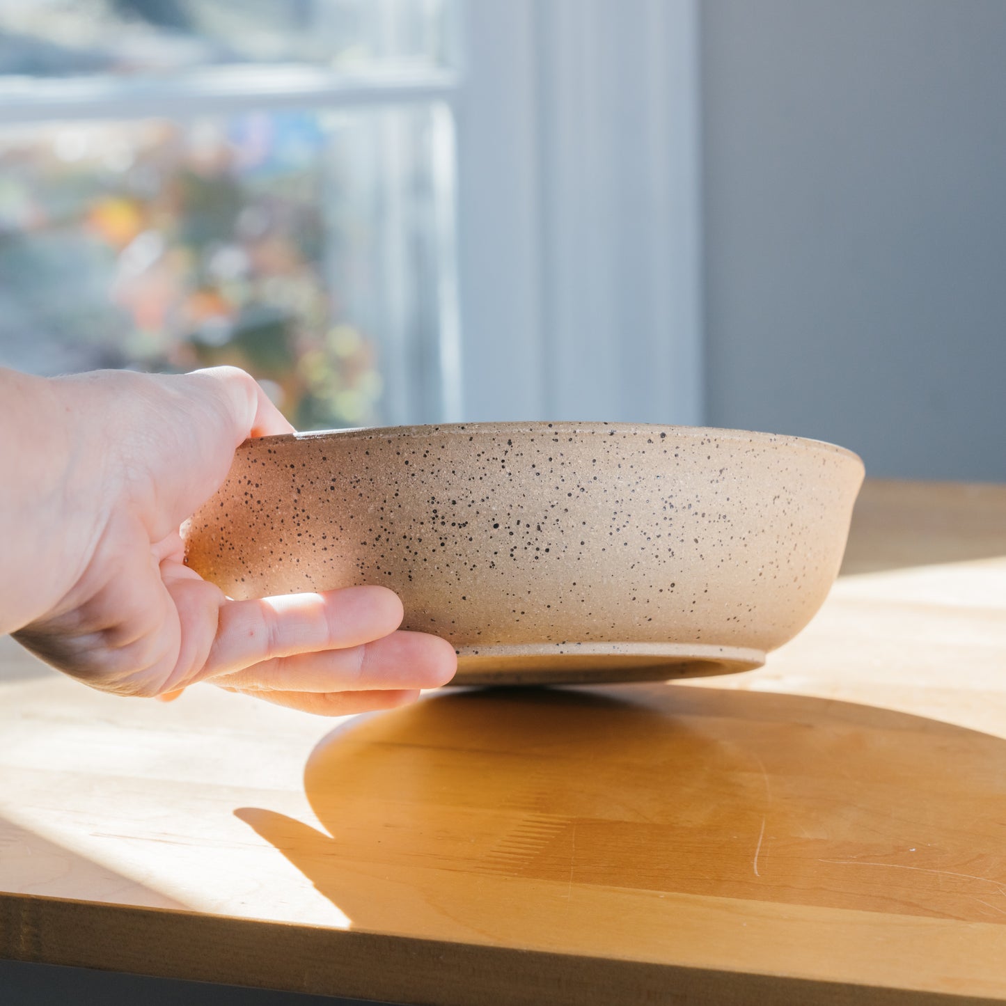 Small White Serving Bowl