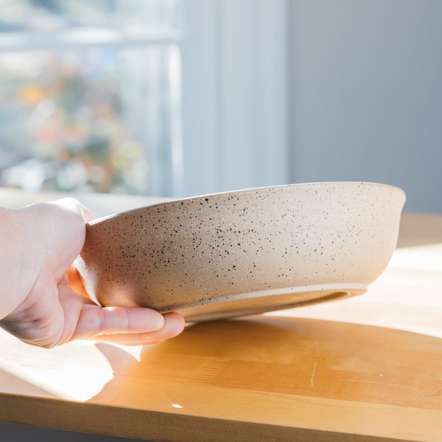 Small White Serving Bowl