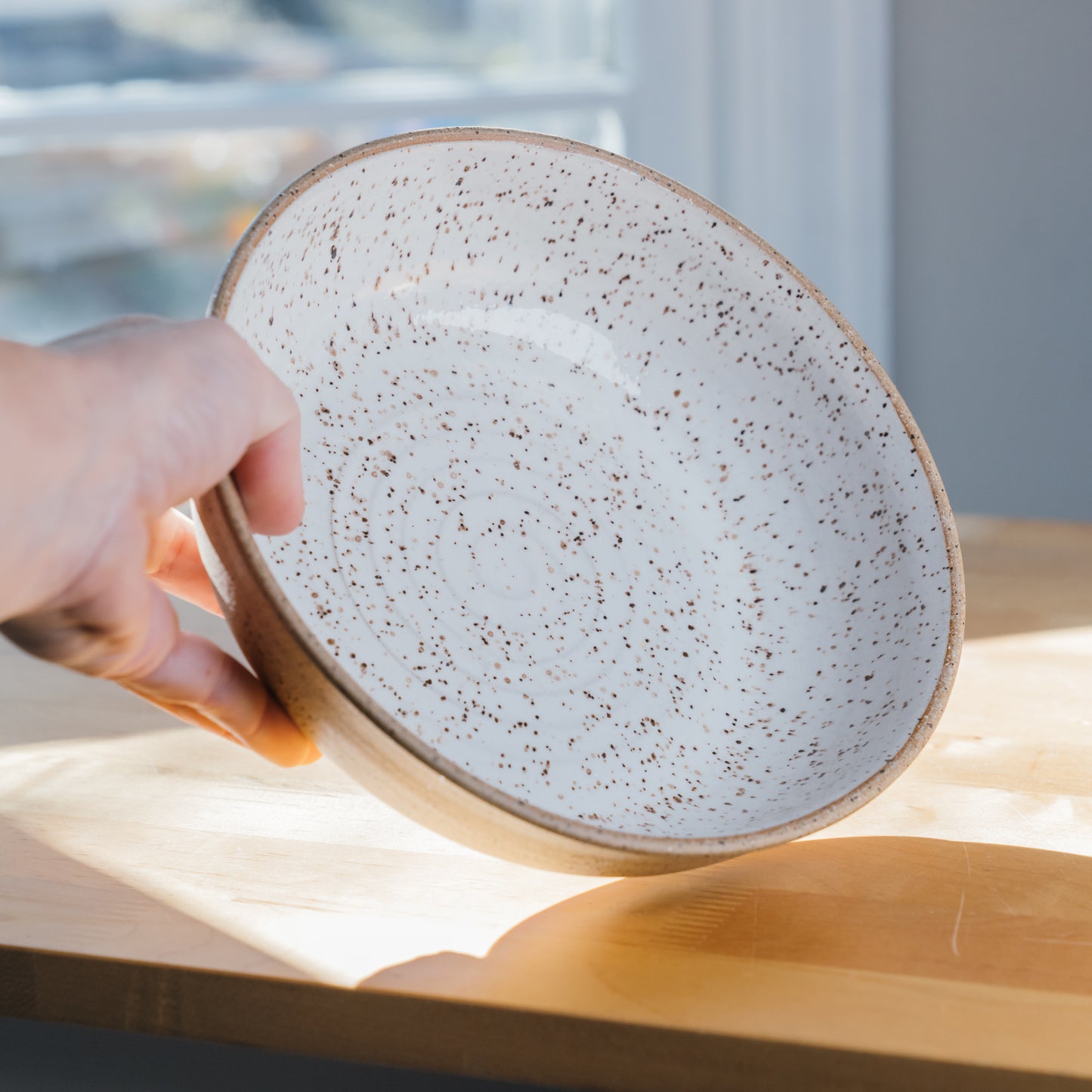 Small White Serving Bowl