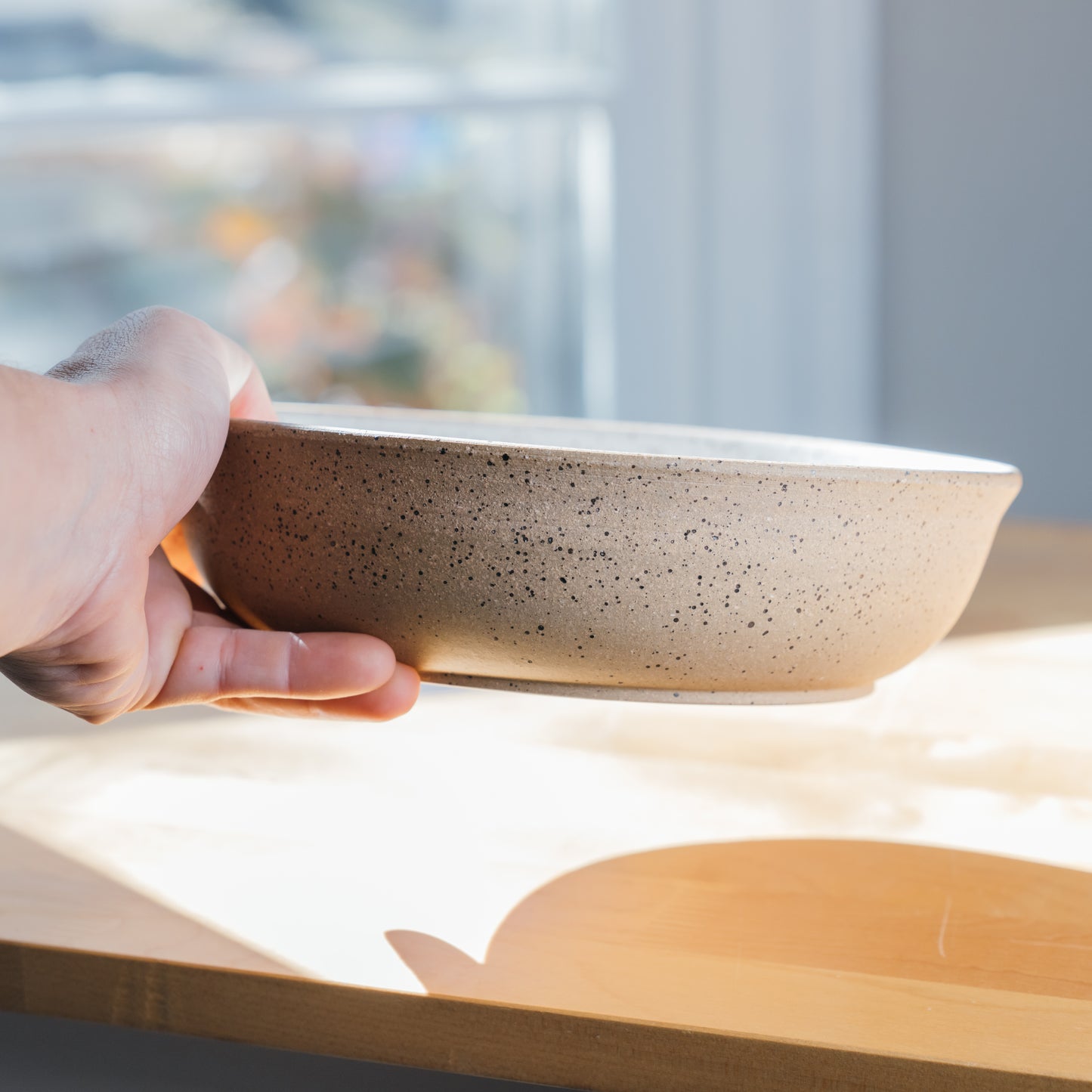 Small White Serving Bowl