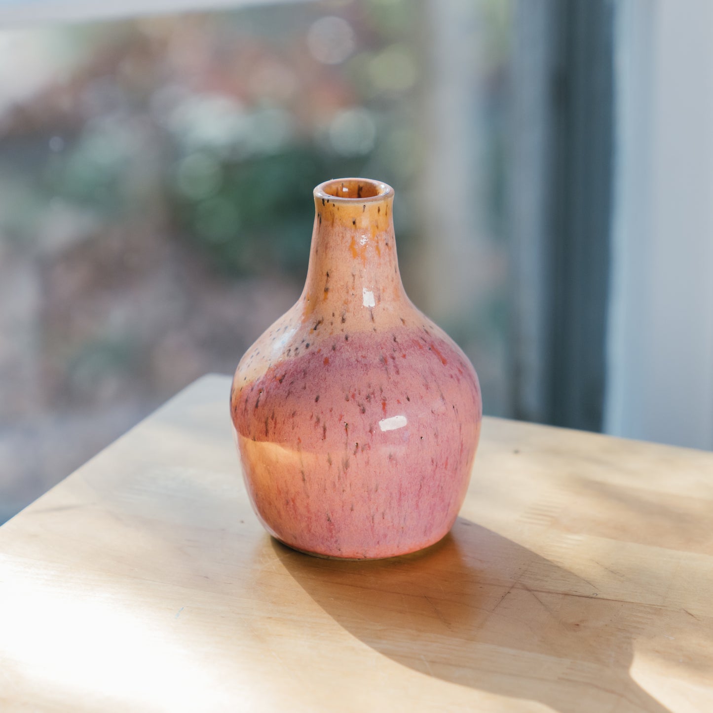 Cherry Sherbet Bud Vase