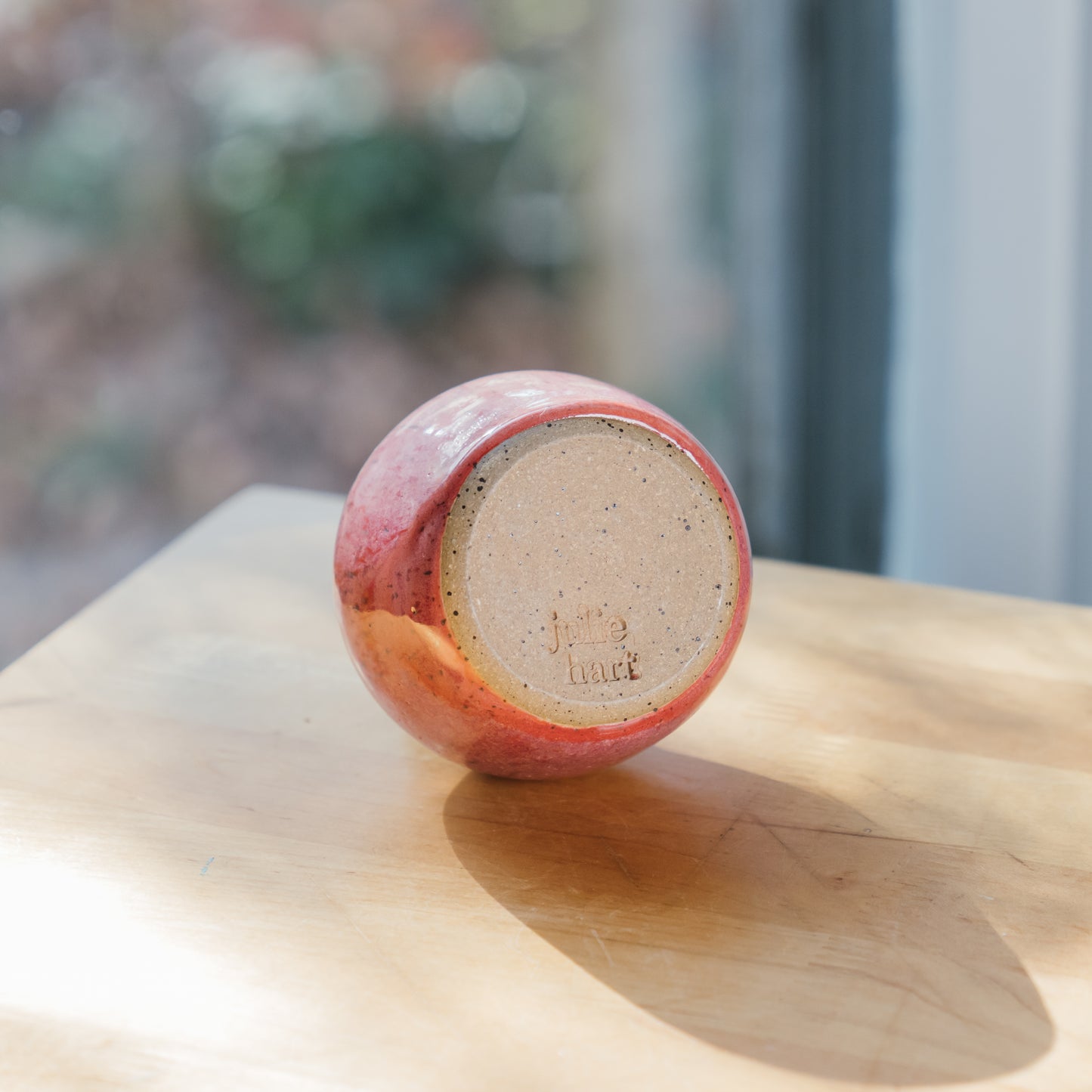 Cherry Sherbet Bud Vase